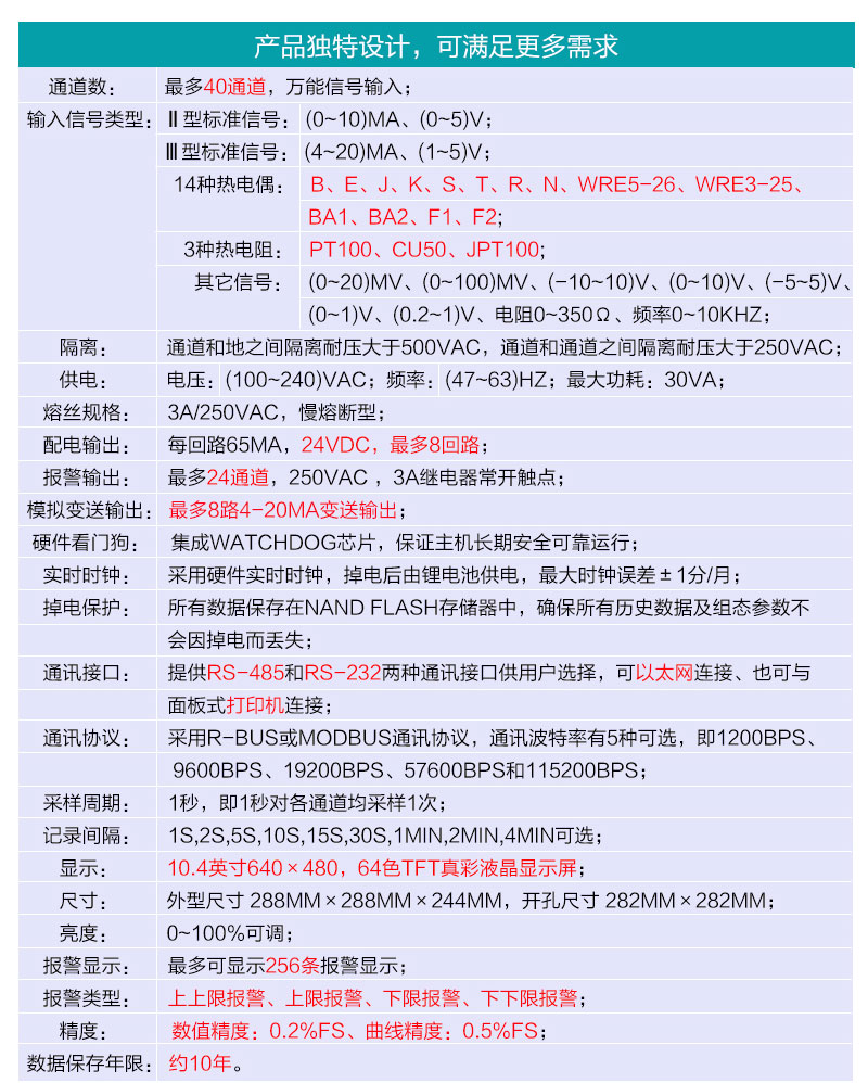 MIK-R8000D 詳細參數(shù)