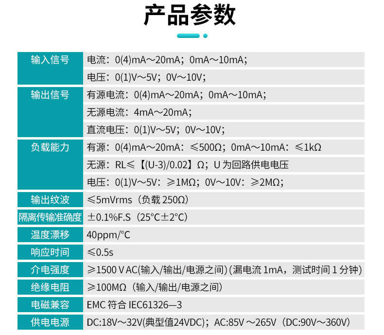 602S產(chǎn)品參數(shù)